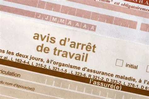 arret de travail, feuille arret de travail, arret maladie, rouvroy, cerfa arret de maladie
