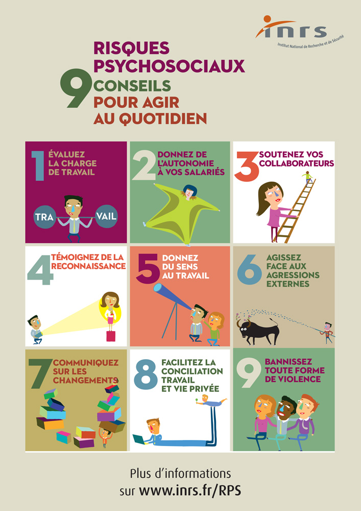 9 conseils pour agir sur les risques psychosociaux, rouvroy, lens , avion, lille, douai, arras