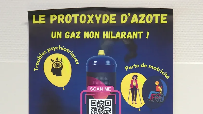 affiche protoxyde d'azote