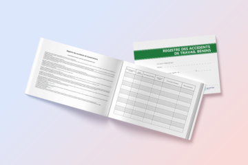 registre des accidents du travail bénins ouvert – pages de consignes et tableau de déclaration – document obligatoire sécurité au travail – VD FORMATIONS Hauts‑de‑France
